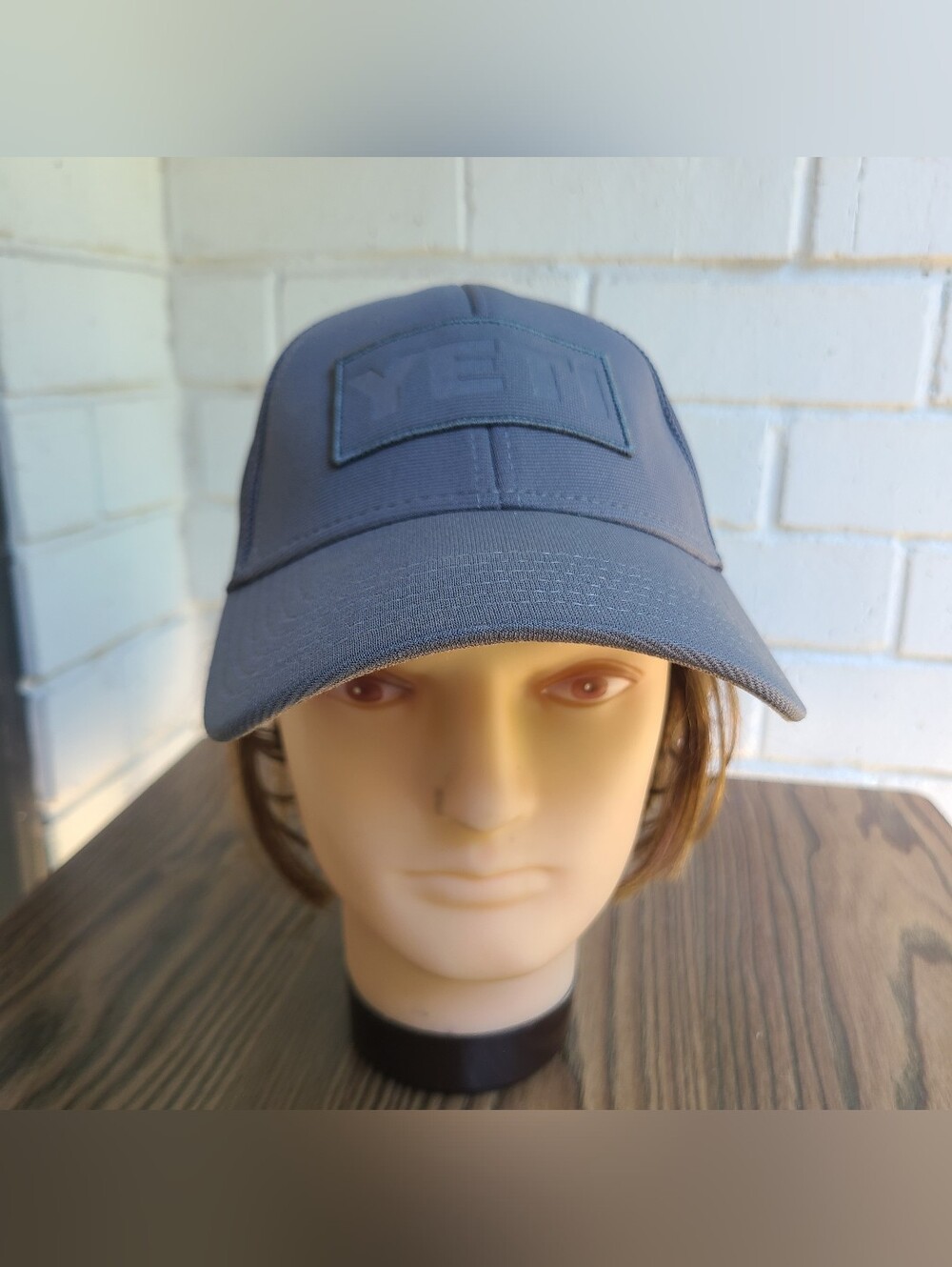 YETI Core Trucker Hat Gray One Size Fits Most Unisex